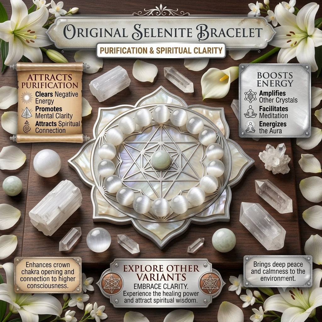 Selenite Bracelet - Image 2